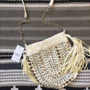Studded Drawstring Purse